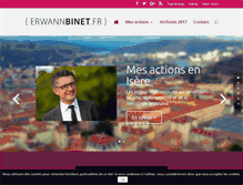 Tablet Screenshot of erwannbinet.fr